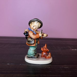 1970s Vintage Goebel Hummel Figurine; Puppy Love 1- TMK--5, Vintage Porcelain Figurine-Made in Germany, Classic Collectible Home Decor