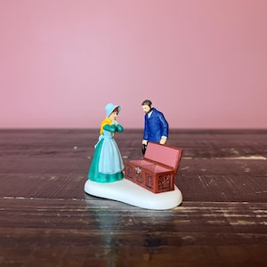 Département 56 : espoir pour l&#39;avenir ; Série Villages de la Nouvelle-Angleterre ; Rayon 56-RETRAITE, Accessoire village de Noël, Scène de village miniature