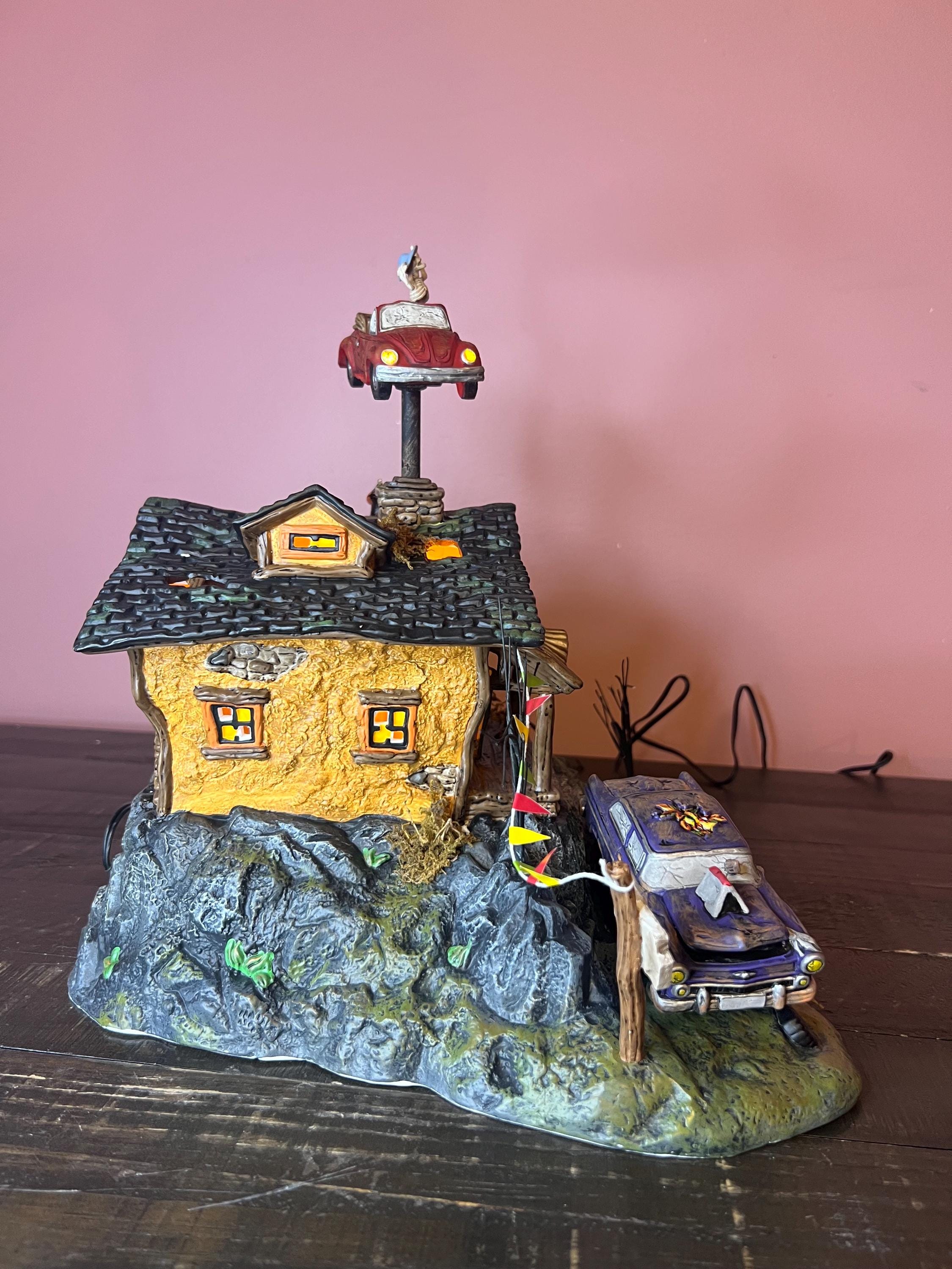 Dept 56: Rusty's Used Cars - Snow Village Halloween Series