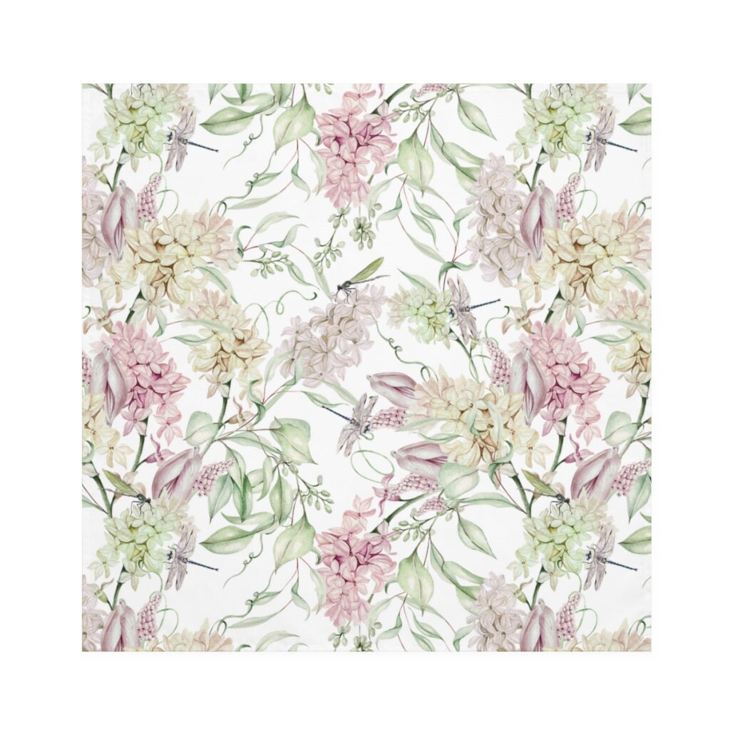 Spring Cloth Napkins/floral Cloth Napkins/bridal Shower Etsy