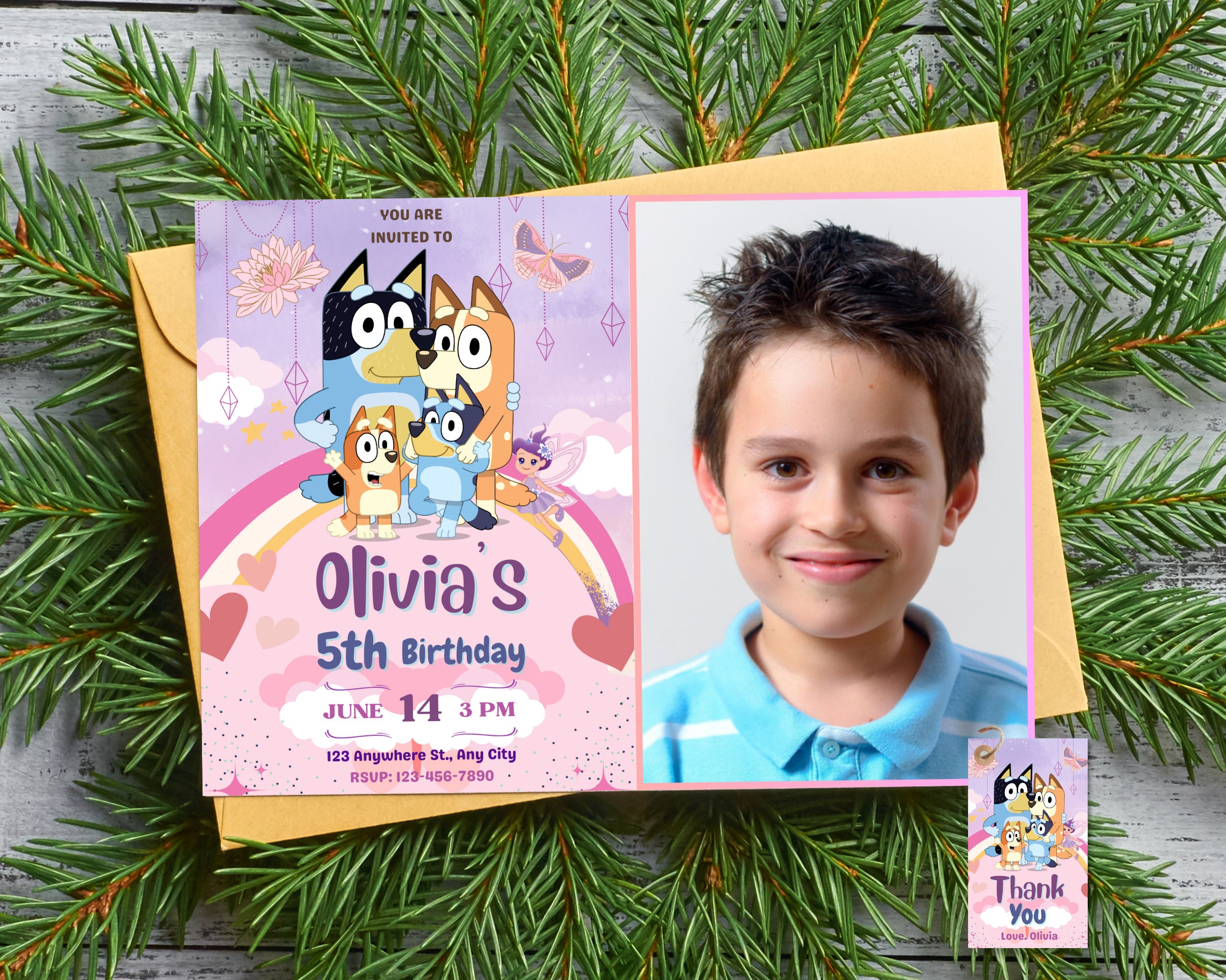 Kids Party Invite Set