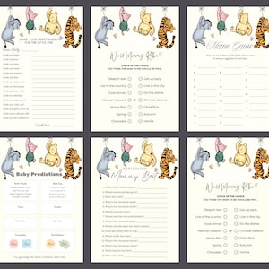 Quiz sui giochi per baby shower di Winnie the Pooh Giochi per feste a tema Winnie the Pooh Giochi per baby shower di Winnie the Pooh Giochi per feste a tema Winnie the Pooh