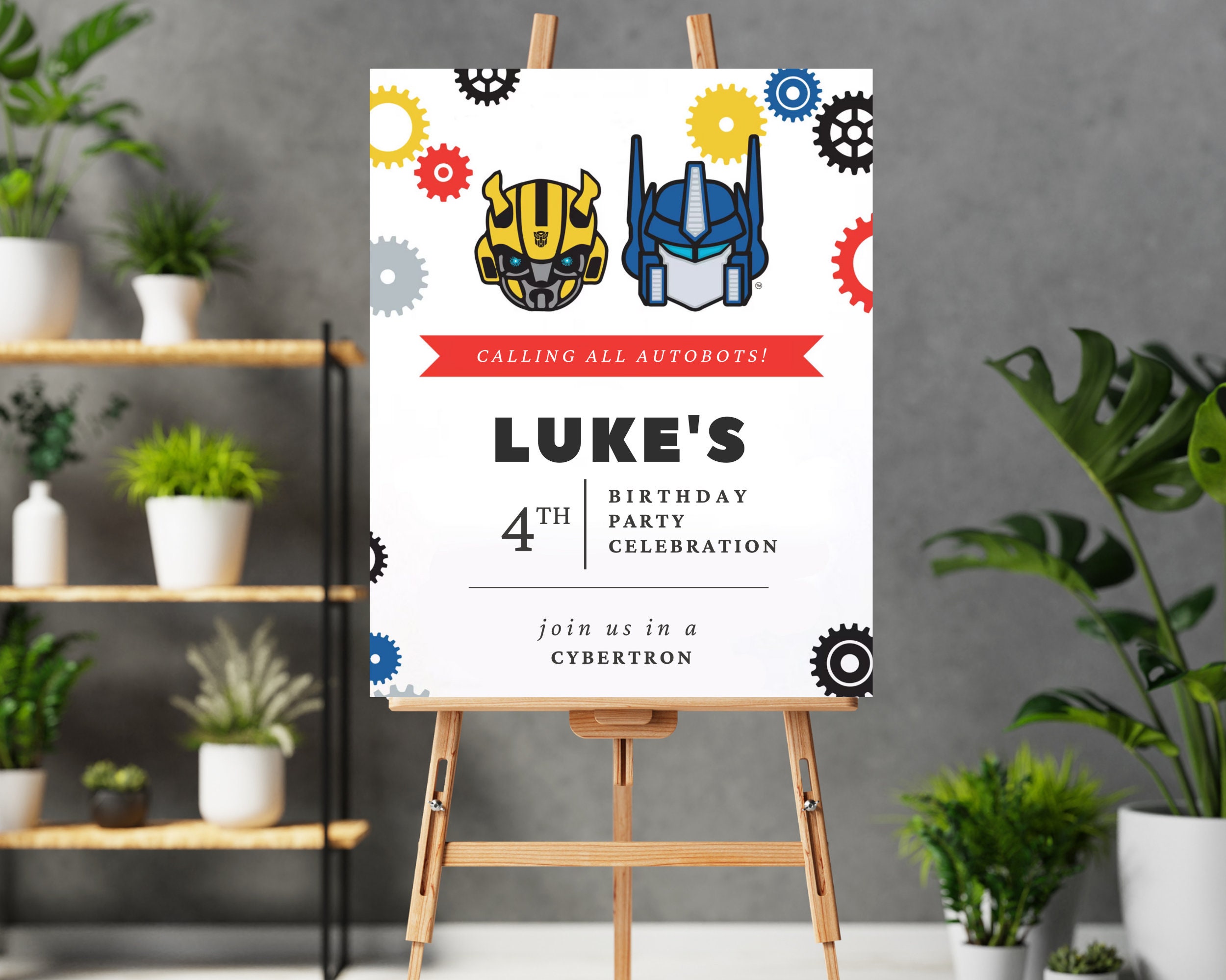 Autobot Inspired Door Mat Transformers Welcome Sign Bumblebee ...