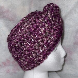 Extra wide cozy crocheted ear warmer