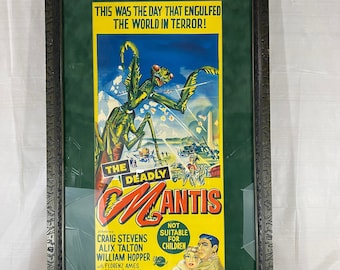 Deadly Mantis Framed Poster