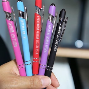 The Shit Show Pens, Welcome to the Shit Show Pen Set, Funny Pens for Adults  Swearing, Funny Pens Swear Word Daily Pen Set, For Student Gift Stationery