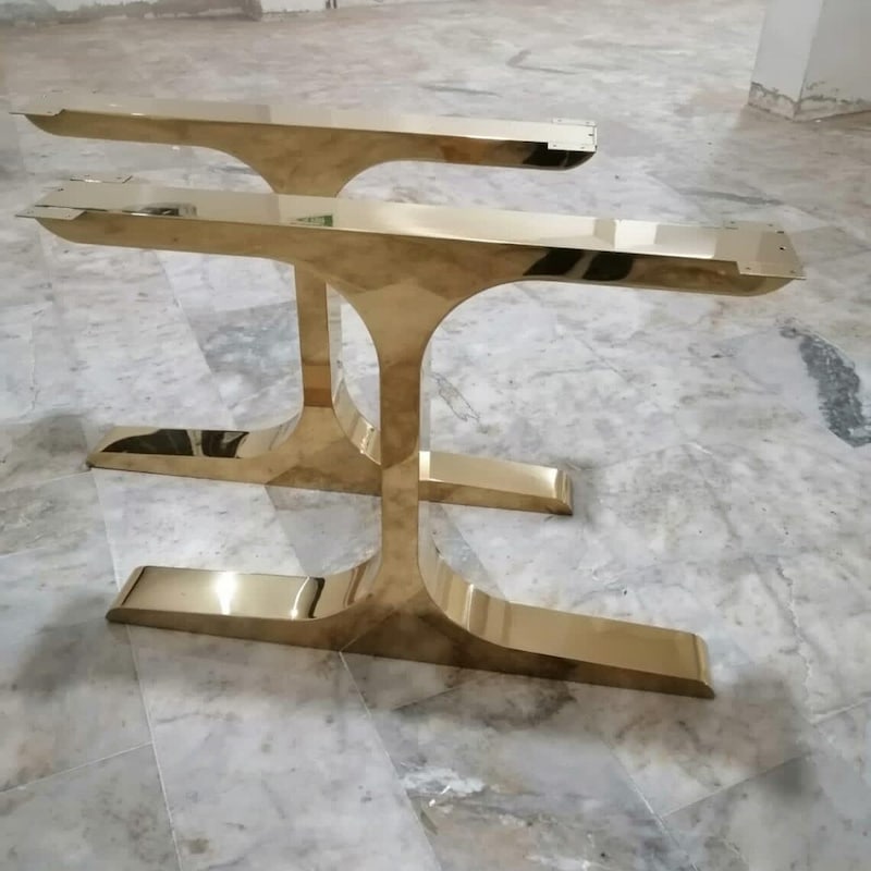 Gold Table Leg - Etsy