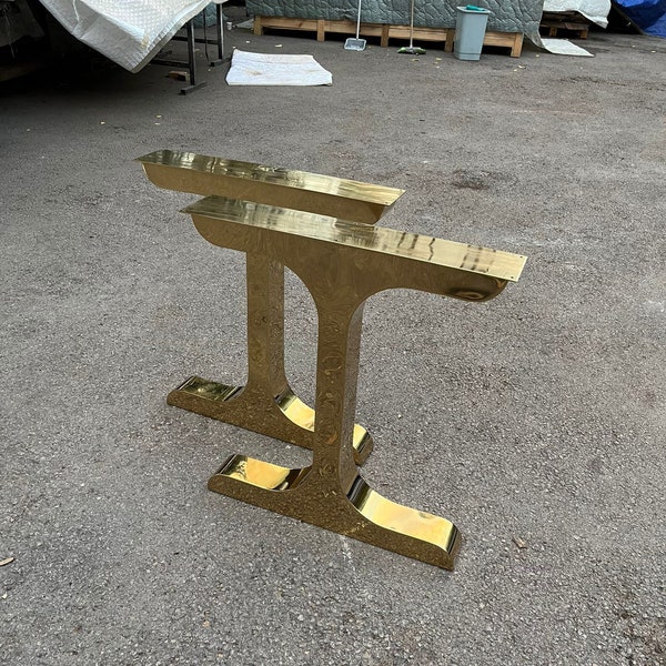 Gold Table Legs Etsy