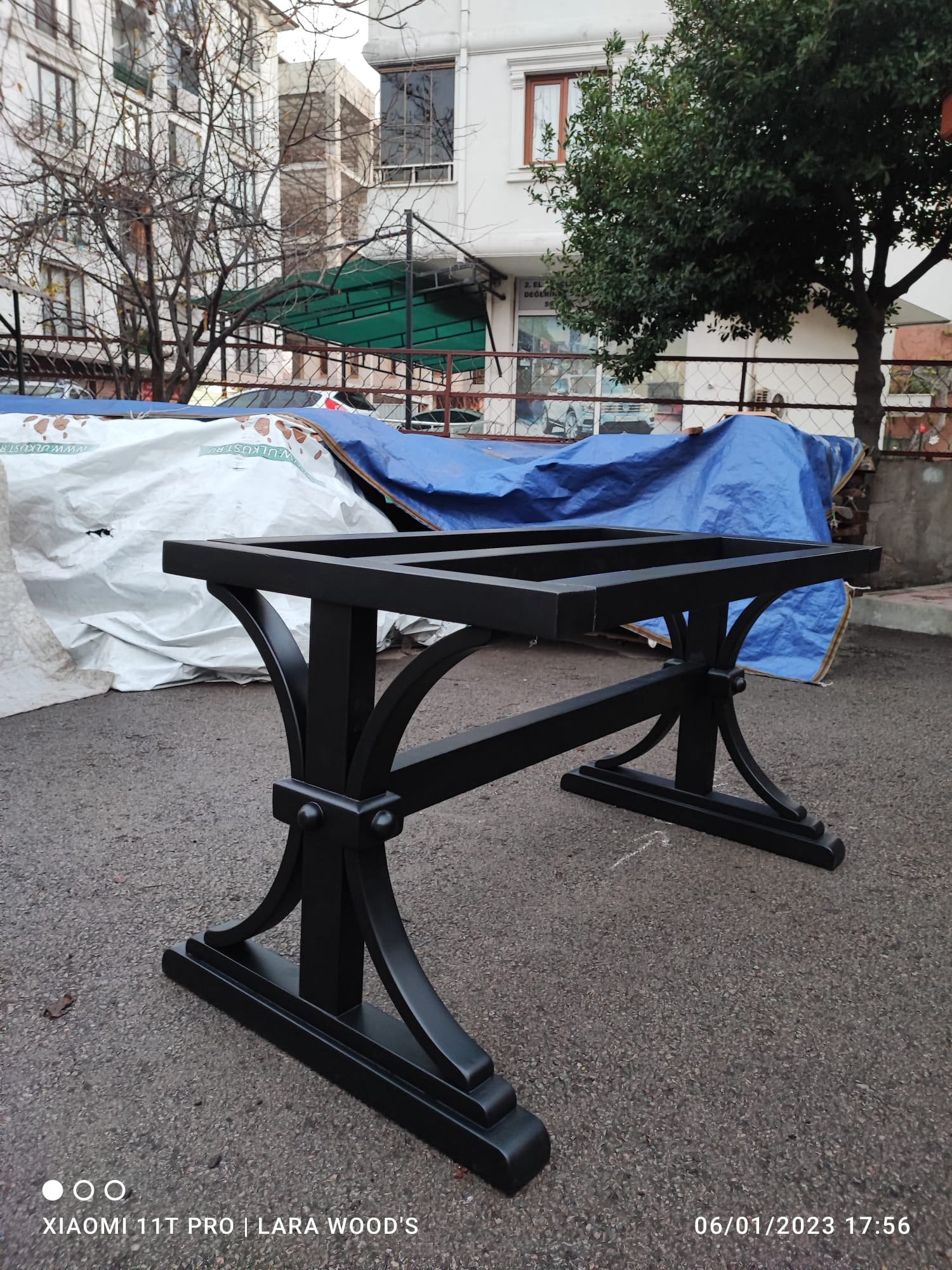 Rustic Wood Table Legs, Wooden Table Legs, Modern Table Base, Dining