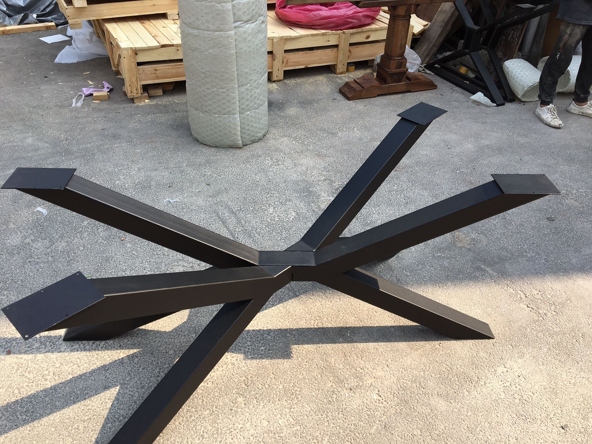 Custom Spider Base Table Legs Metal Table Legs Spider Legs Etsy UK