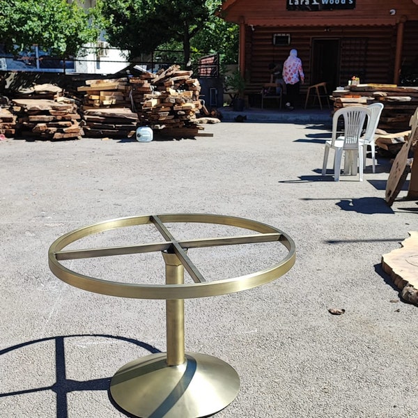 Brass Table Legs Round Dining Table Etsy
