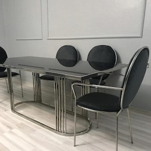 Nirvana Table Base, Custom Table Base, Unique Table Base, Metal Dining Table Base Legs, Handmade Table Base, Dining Table Base for Quartz
