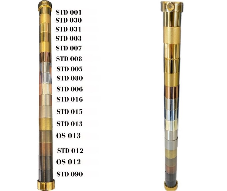 Flush Barn Door Handle, Solid Brass Villa Door Entryway Handle, Gold