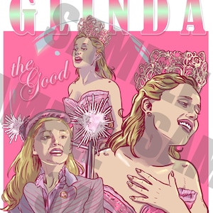 Wicked galinda digitale PNG-download, defying Gravity PNG-clipart, wizard film fan shirt design, film sublimatie wizard, glinda