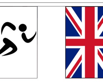 Union Jack Flag Brass Eyelets Double Stitched Edge UK Great Britain Sport 3X2FT - Foto 6