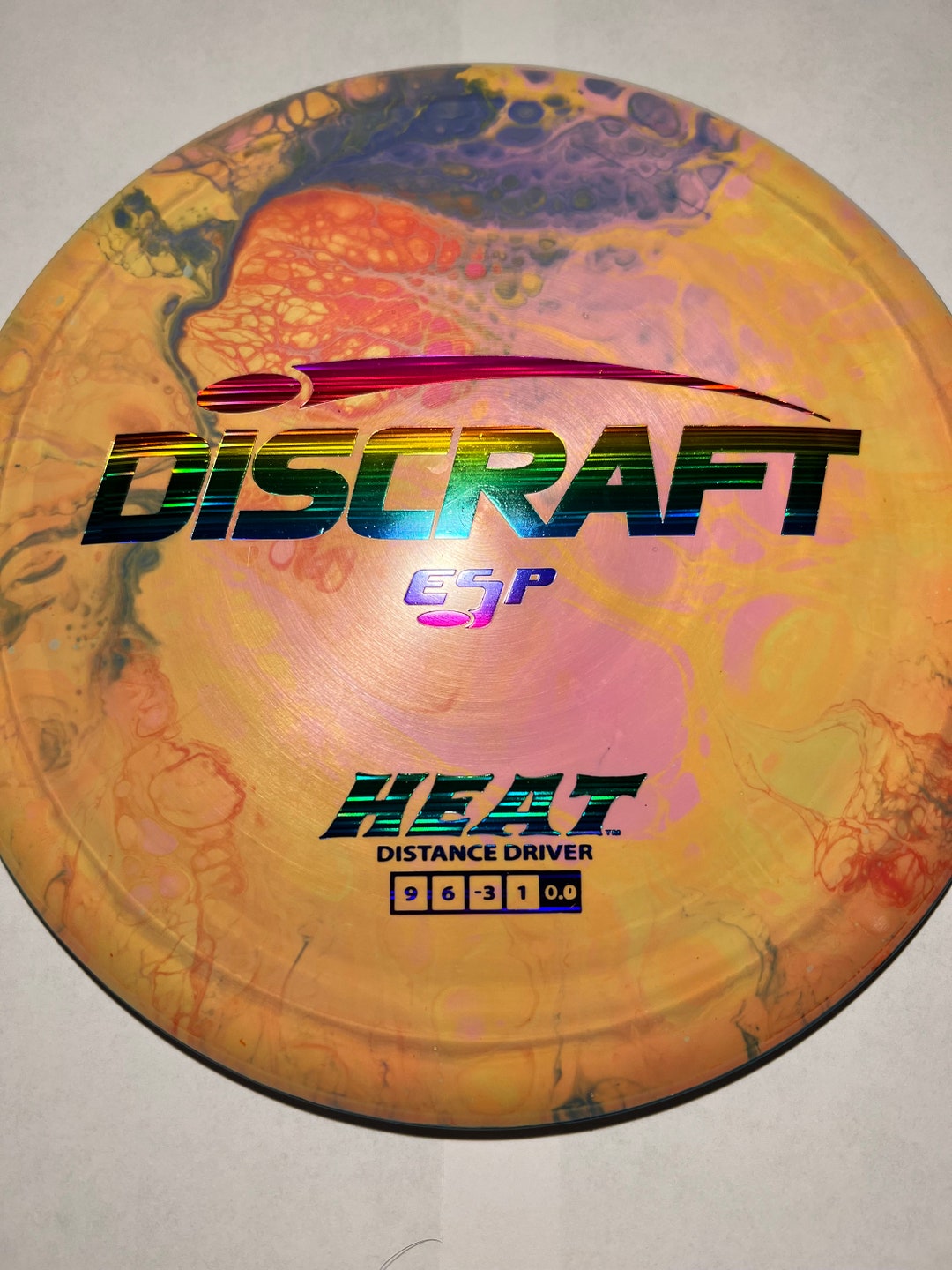 Discraft ESP Heat NEW Custom DYED Disc Golf Driver Etsy