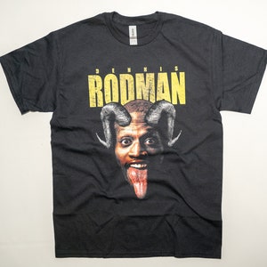 Dennis Rodman with Horns Graphic Tee