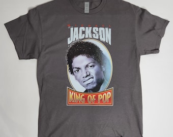 Michael Jackson King of Pop Grafik-T-Shirt