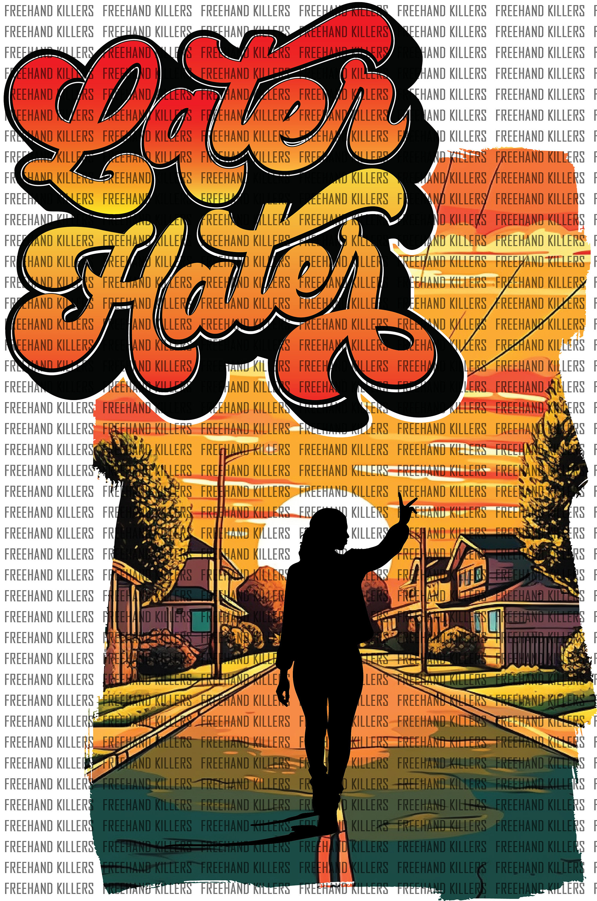 Later Hater PNG Digital Download, Sublimation, DTF, Wall Decoration