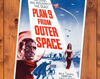 Plan 9 From Outer Space Premium Matte Poster