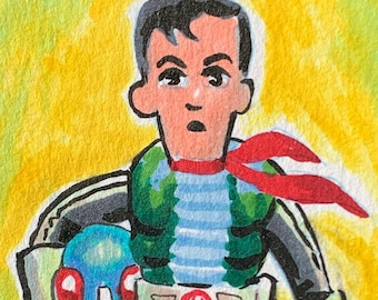 Artwork | Kamen Rider color sketch, Green and Black