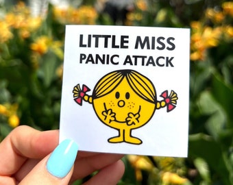 Panic Attack Sticker Panic Attack Sticker - Etsy