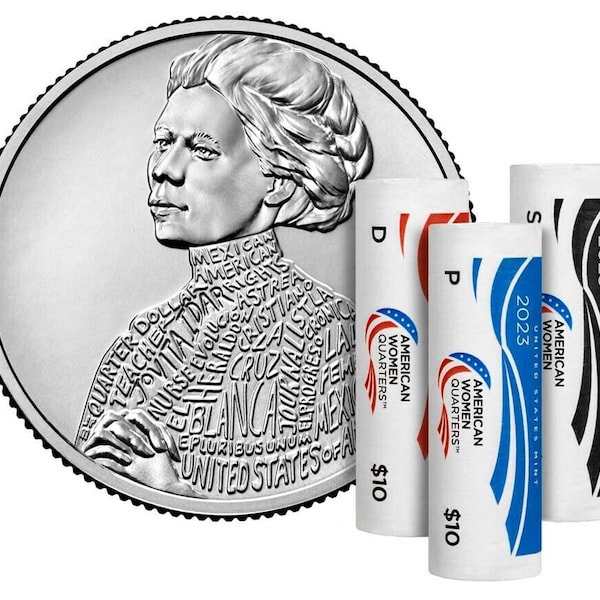 2023 P D S Jovita Idar American Women Quarter 3 Coin Set