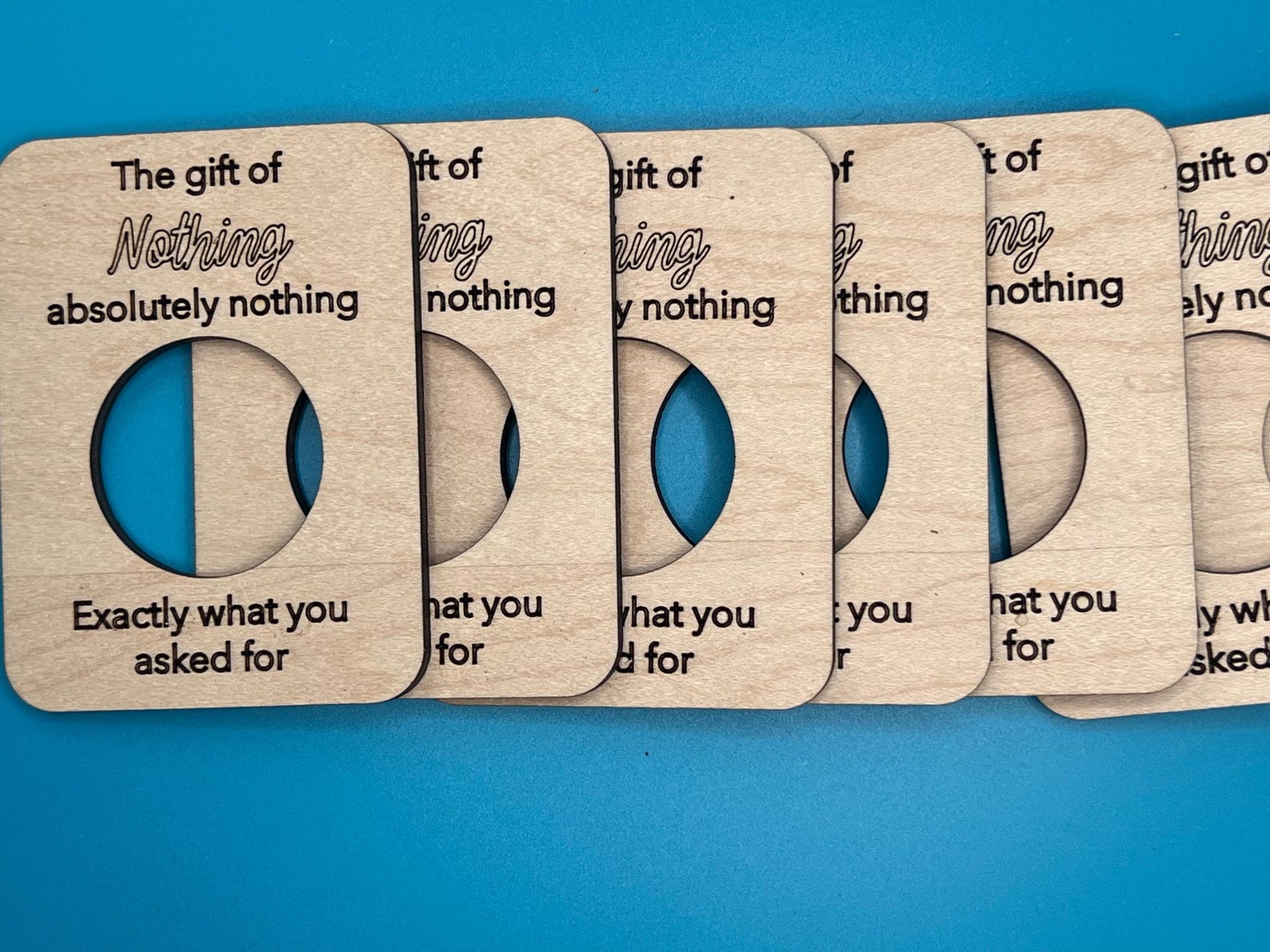 Stuffer Svg Funny Gift of Nothing SVG File, Laser Cut Stocking Stuffer (digital ...