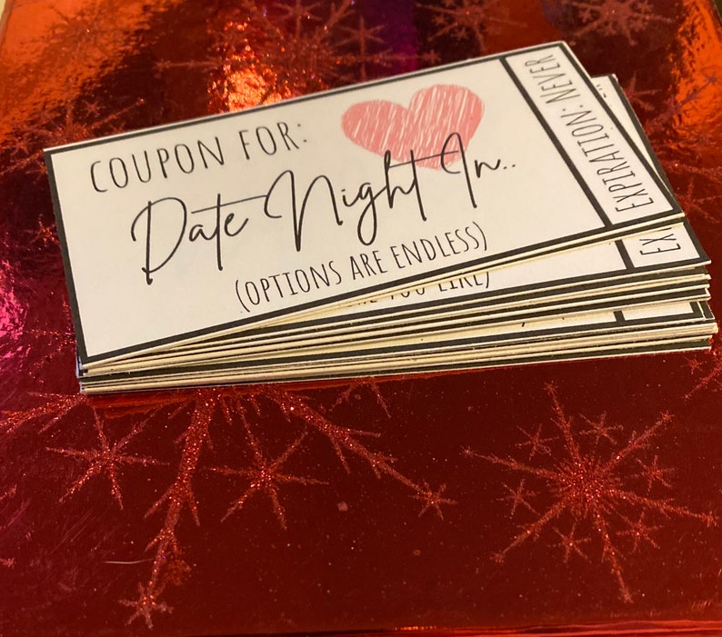 20 Date Coupons: Printable. Instant Download. Gift for - Etsy