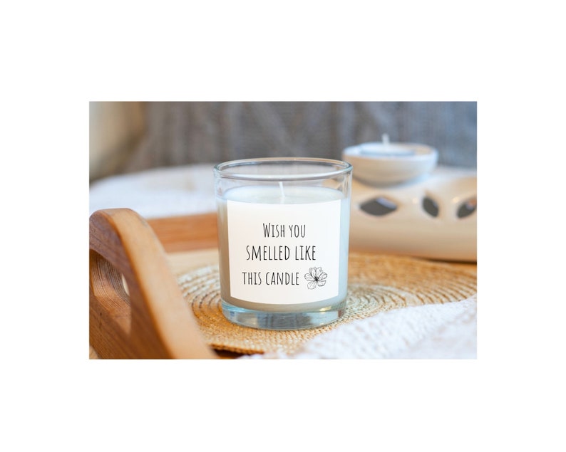 Funny Candle Label Printable. DIY Gift Etsy