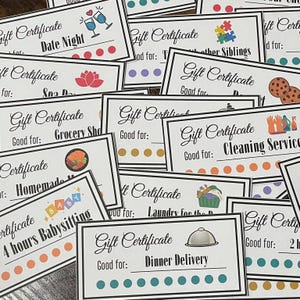Neue Eltern Geschenkgutscheine, Baby-Dusche-Geschenk - printable, neue Mutter, neue Vater, Geschenk für ein Baby, neue Eltern Unterstützung, Neugeborenen Geschenk, sofort verfügbar