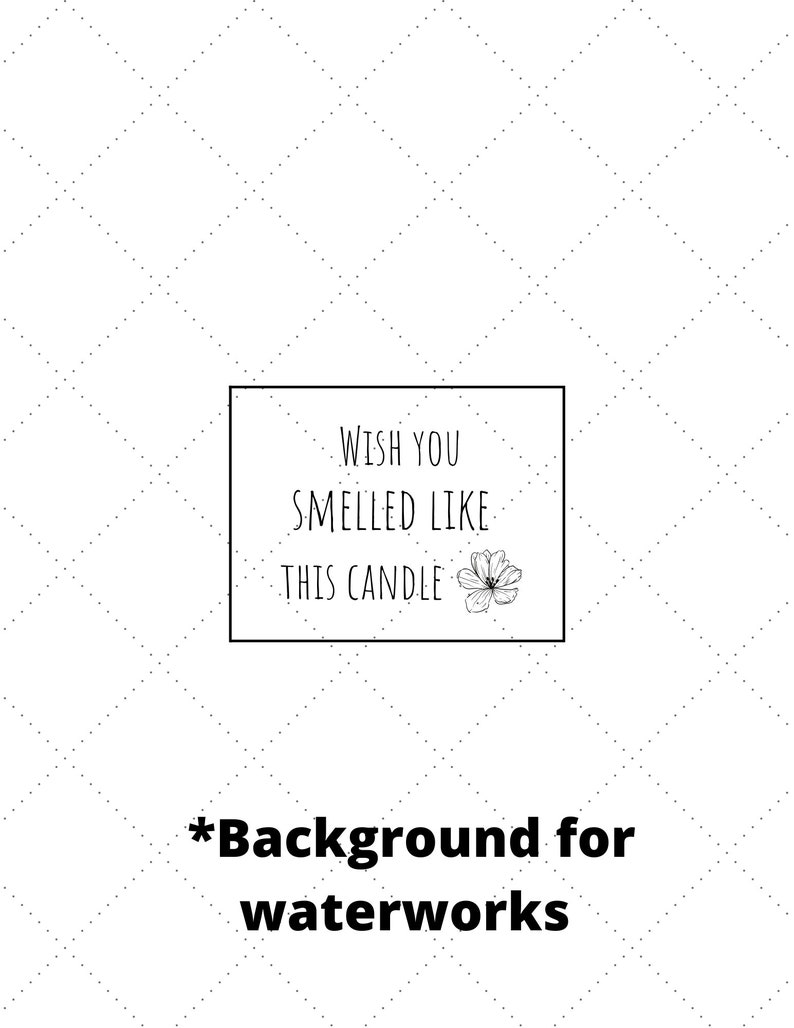 Funny Candle Label: Printable. DIY Gift - Etsy