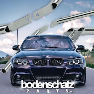 BMW E90/91/92/93 v-brace kidney braces STAINLESS STEEL kidney braces tuning