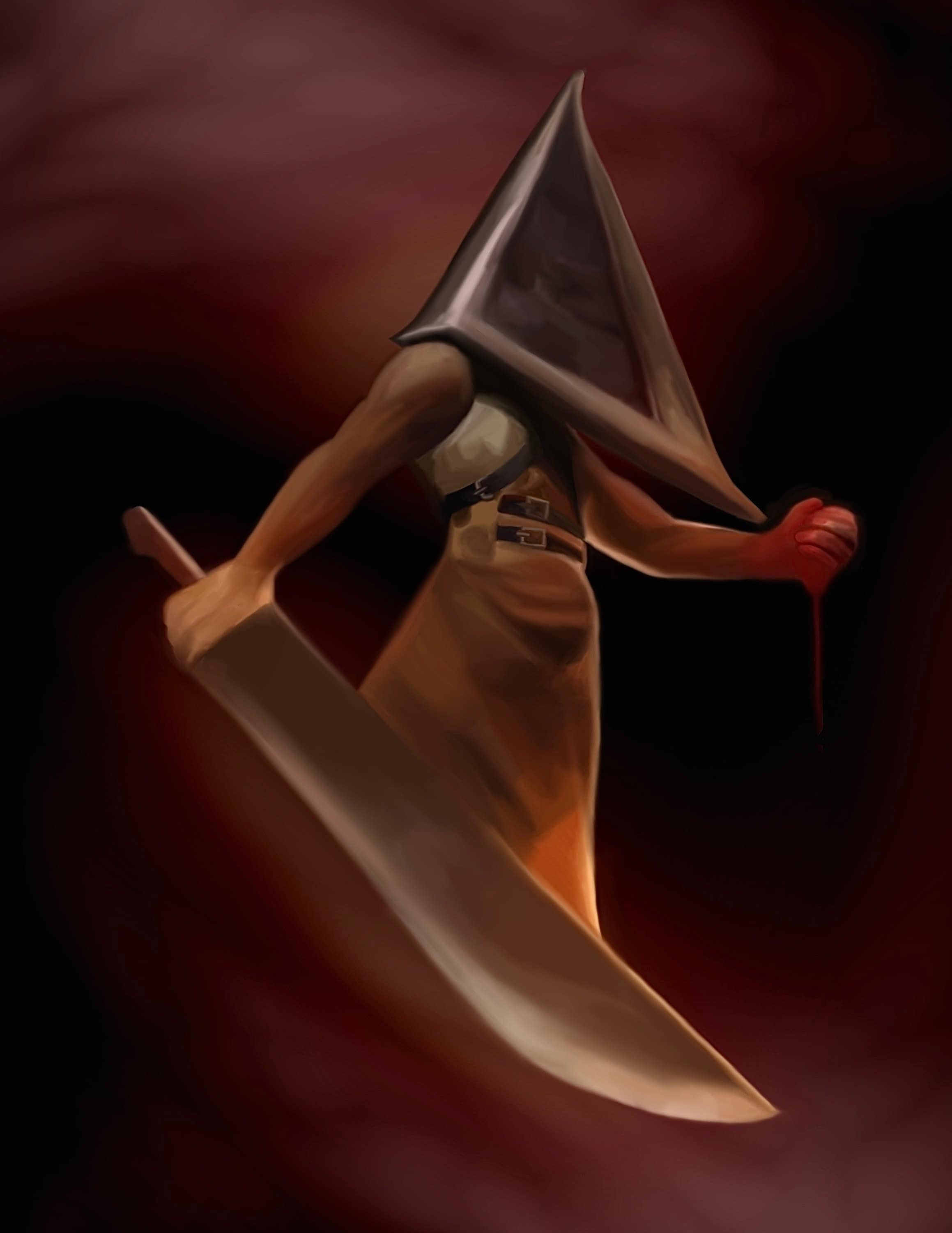 Silent Hill - Pyramid Head - Fan Art - Colours — ScudsWorth Productions