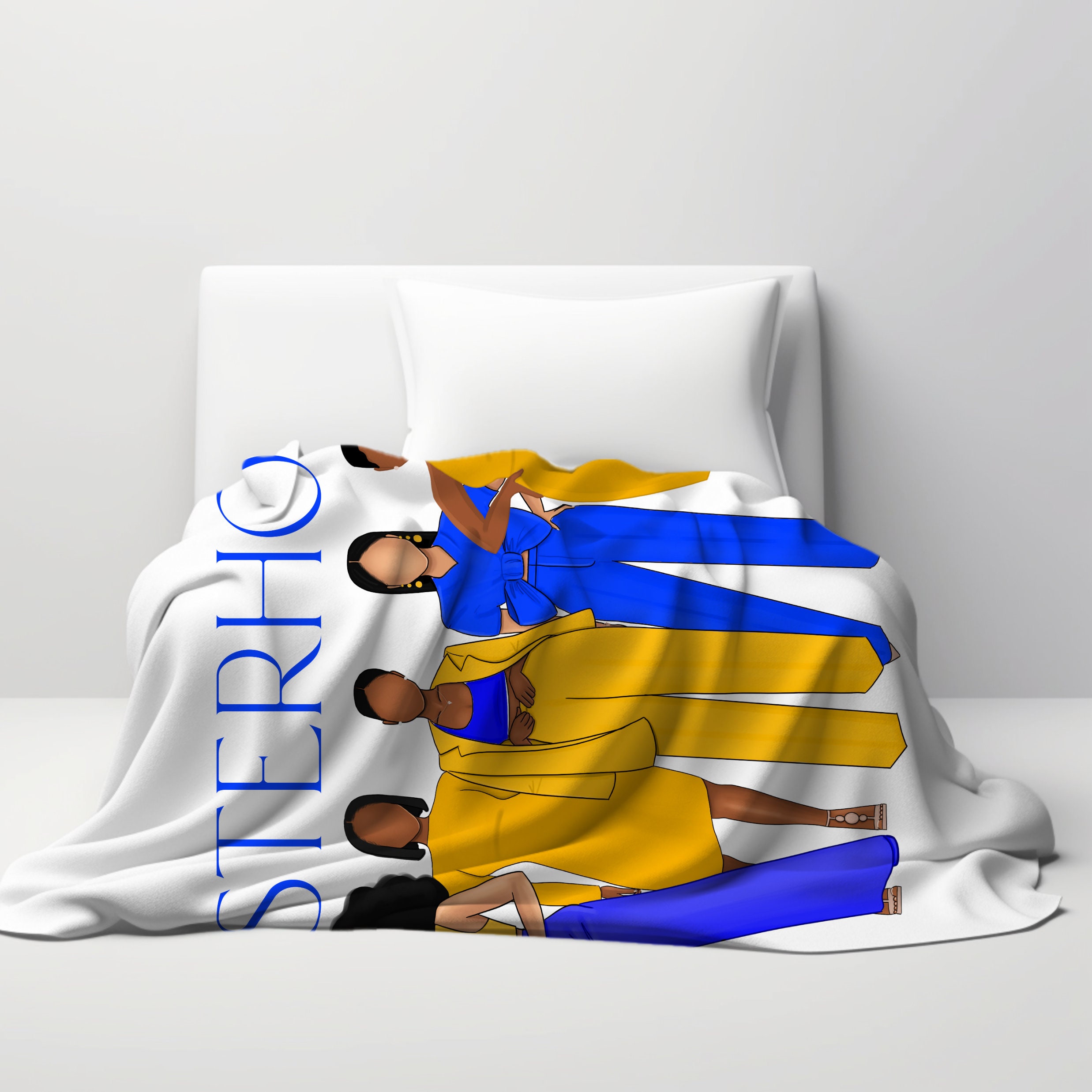 SGRHO Inspired Sisterhood Blanket Throw Wall Hanging Etsy