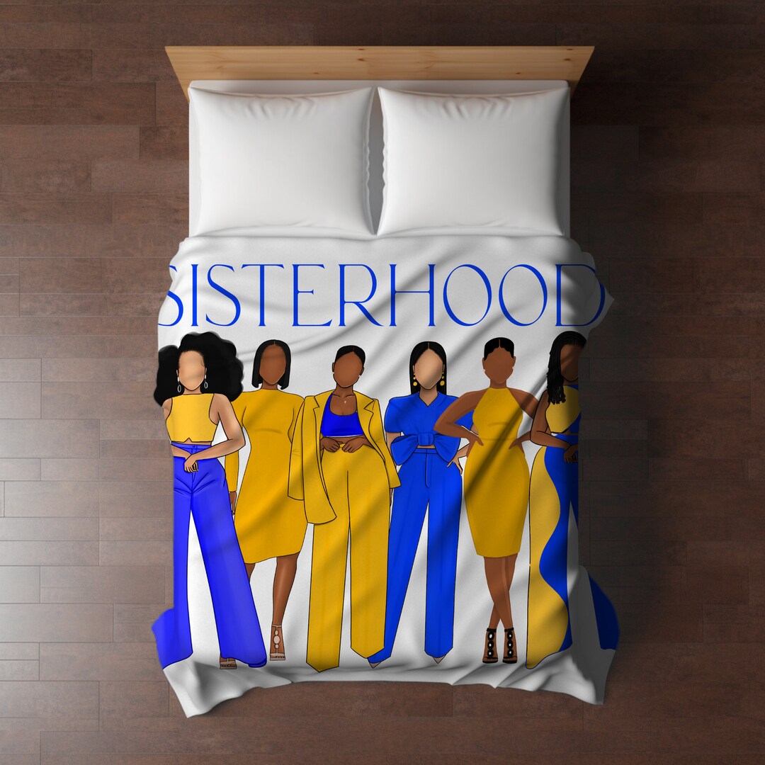 SGRHO Inspired Sisterhood Blanket Throw Wall Hanging Etsy