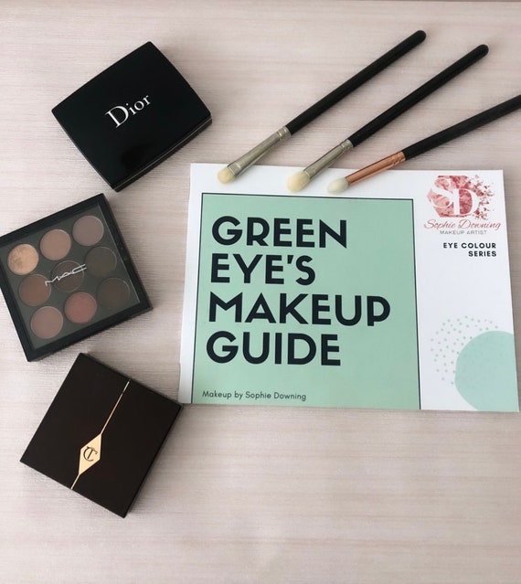 Yeux verts, Guide de maquillage, Livre de maquillage, Personnalisé