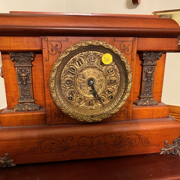 Seth Thomas Adamantine Mantle Clock circa 1910