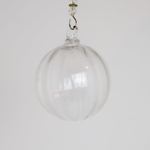 Clear Star - Handblown Glass Ornament