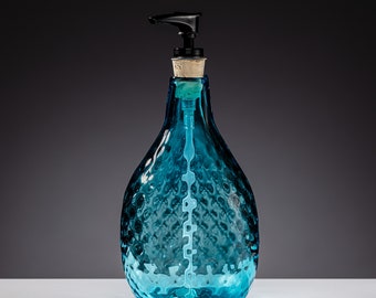 Modern Classic Handblown Soap Dispenser