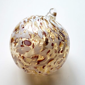 Morning Snow - Handblown Glass Ornament