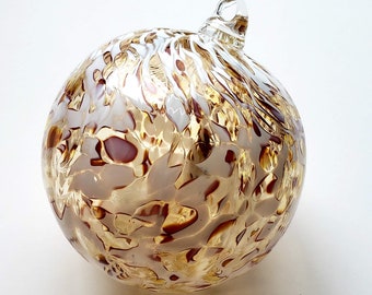 Morning Snow - Handblown Glass Ornament