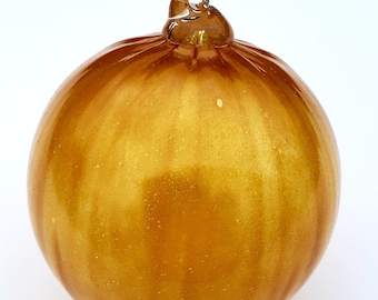 Gold Rush - Handblown Glass Ornament