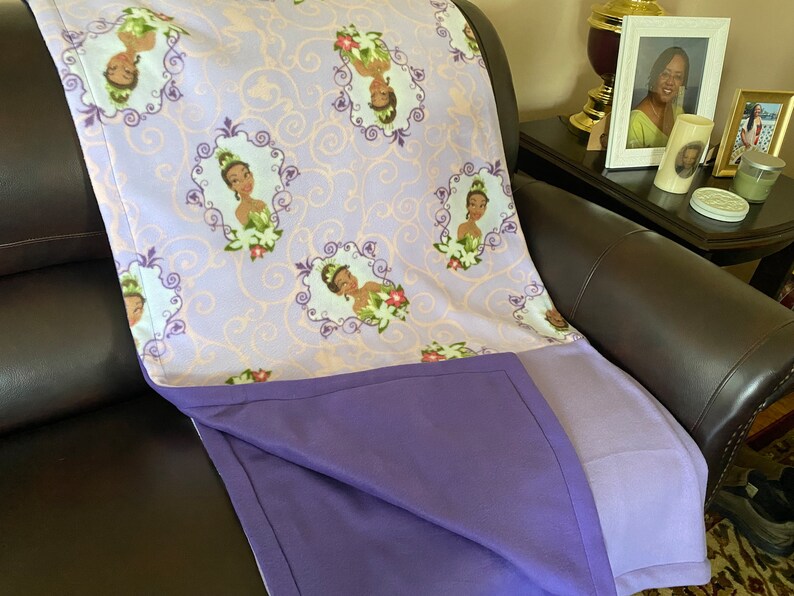 Disney Princess Tiana Blanket/throw Etsy