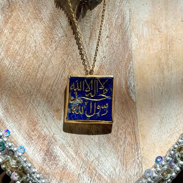 Shahada Islamic Pendant