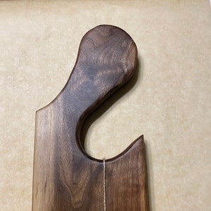Walnut Charcuterie Board with Round Handle