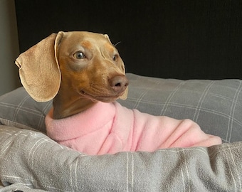 Micro Fleece Dachshund/Small Breed Jumper For Warmer Months