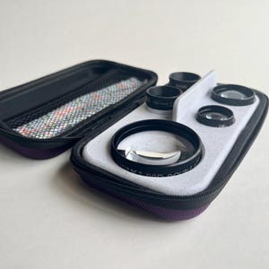 Volk Lens Organizer Case | 20D 78D 90D G-4 Gonio Lens Storage | Optometry Travel Case | Custom Lens Holder