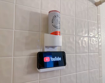 Shower Caddy - Drink and Phone Holder
