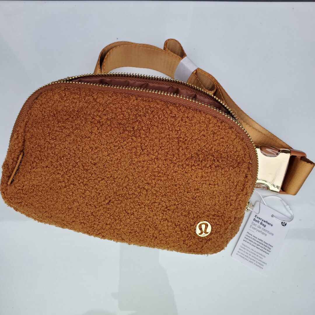 Lululemon Everywhere Belt Bag 1L FLEECE BURNT CARAMEL Etsy